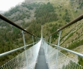 El puente colgante de Randa Cervino Zermatt